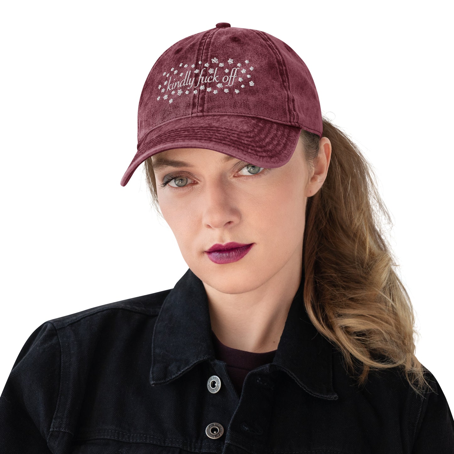 F-Off Embroidered Vintage Dad Hat